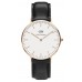 Daniel Wellington Sheffield Watch Leather Silver 36mm_0508DW_DW00100036